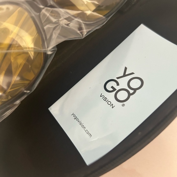 Yogo Vision Fit Over Nigh Driving Night Vision Yellow Tint Sunglasses - Picture 2 of 4